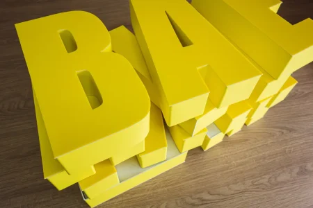 3d cut out letters for both indoor and outdoor signages